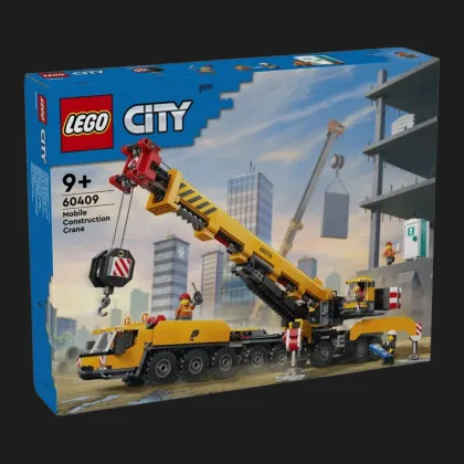 Конструктор LEGO City Желтый передвижной строительный кран (60409)