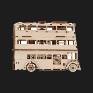Деревянный 3D конструктор UGEARS Рыцарский автобус (70172)