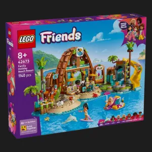 Конструктор LEGO Friends Пляжный курорт для семейного отдыха (42673)