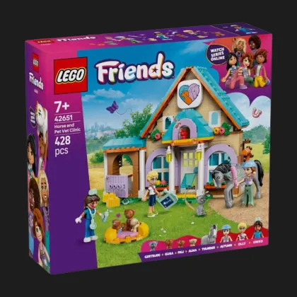 Конструктор LEGO Friends Ветеринарная клиника для лошадей и домашних питомцев (42651)