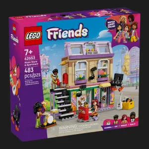 Конструктор LEGO Friends Музична крамниця і квартира (42653)