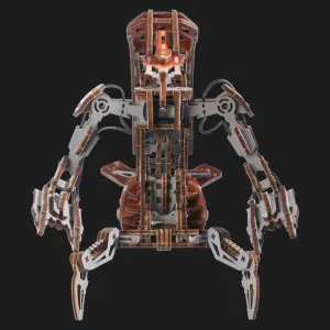 Дерев'яний 3D конструктор UGEARS Дроїдека (70275)
