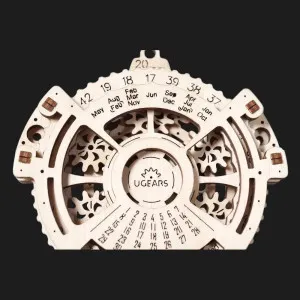 Деревянный 3D-конструктор UGEARS Навигатор дат 2.0 (70218)