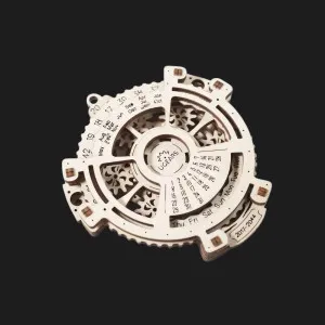 Деревянный 3D-конструктор UGEARS Навигатор дат 2.0 (70218)