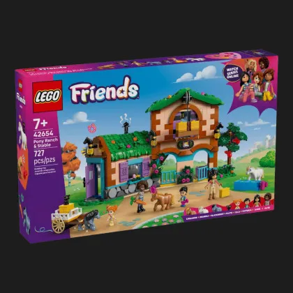 Конструктор LEGO Friends Ранчо и конюшня пони (42654)