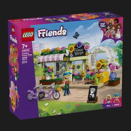 Конструктор LEGO Friends Творча квіткова крамниця (42693)