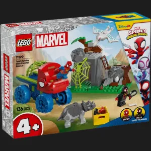 Конструктор LEGO Marvel Паук и его невероятные друзья Динозавратный спасательный транспорт команды Паука (11199)