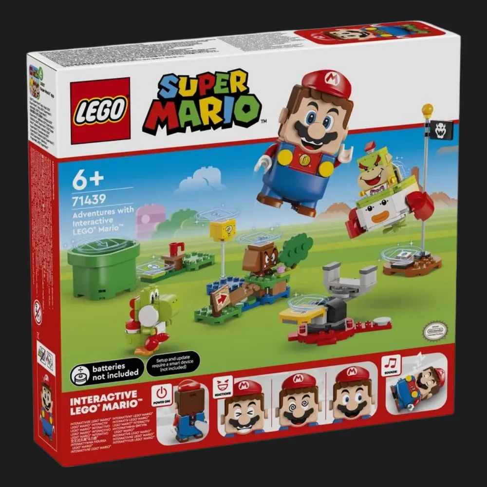 Конструктор LEGO Super Mario Пригоди з інтерактивним LEGO Маріо (71439)