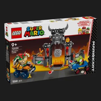 Конструктор LEGO Super Mario Mario Kart — Bowser и его замок (72039)