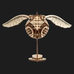 Дерев'яний 3D конструктор UGEARS Золотий снич (70237)