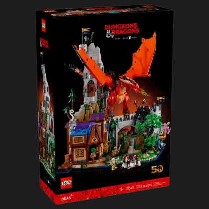Конструктор LEGO Ideas Dungeons &amp; Dragons: сказка о красном драконе (21348)