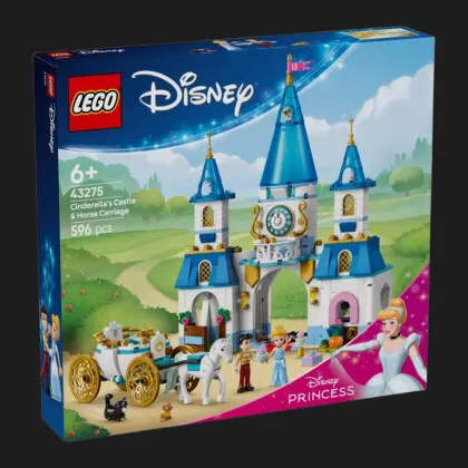 Конструктор LEGO Disney Замок Золушки и карета (43275)