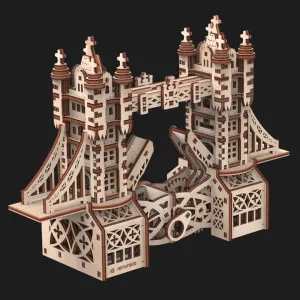 Деревянный 3D-конструктор Mr.Playwood Тауэрский мост S (10402)