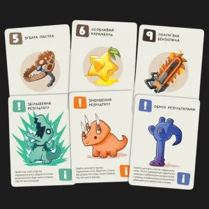 Настільна гра Geekach Games Малі веселі динозаври (Happy Little Dinosaurs) (GKCH0284)