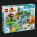 Конструктор LEGO DUPLO Семейства диких животных 3-в-1 (10446)
