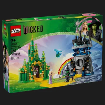 Конструктор LEGO Wicked Эмеральд-Сити и замок Киамо Ко (75689)