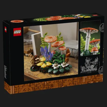 Конструктор LEGO Botanicals Лесные грибы (11505)