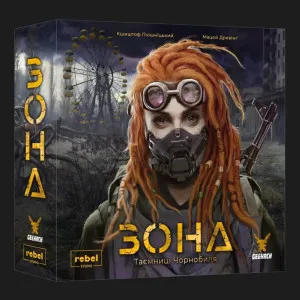 Настільна гра Geekach Games Зона. Таємниці Чорнобиля (Zona: The Secret of Chornobyl) (GKCH096Z)