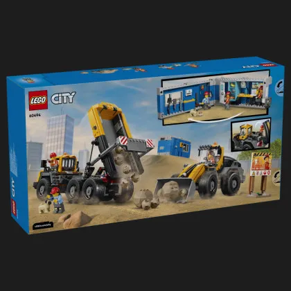 Конструктор LEGO City Самосвал и ковшевый нагрузок (60494)