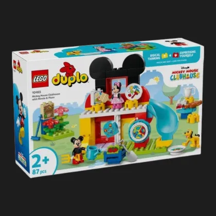 Конструктор LEGO Duplo Міккі Маус: Клубний будинок з Мінні та Плуто (10465)