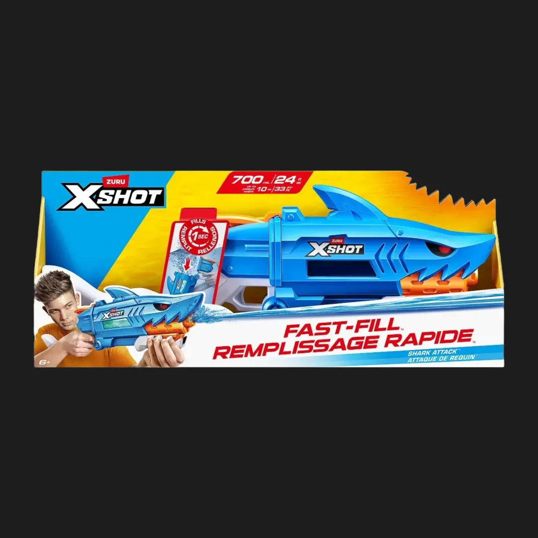 Водний бластер X-Shot Fast Fill Shark (118195)