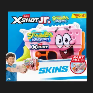Водний бластер X-Shot Fast Fill Spongebob (Pink) (118199B)