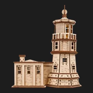 Деревянный 3D конструктор UGEARS Маяк Сплит-Рок (70258)