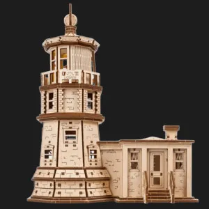 Деревянный 3D конструктор UGEARS Маяк Сплит-Рок (70258)