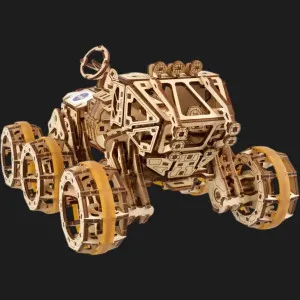Деревянный 3D-конструктор UGEARS Пилотированный марсоход (70206)
