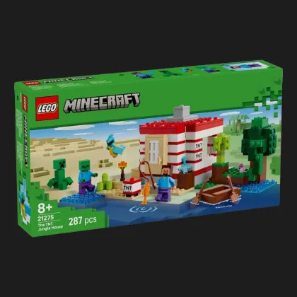 Конструктор LEGO Minecraft Будинок з вибухівки в джунглях (21275)