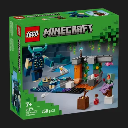 Конструктор LEGO Minecraft Зустріч із Боронителем (21274)