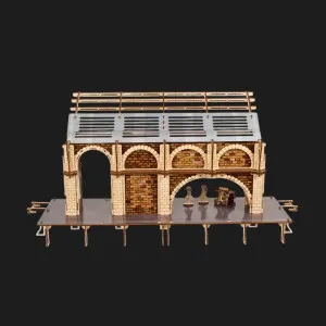 Деревянный 3D-конструктор UGEARS Платформа 9 3/4 (70230)