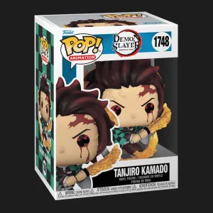 Фигурка Funko Pop! серии Убийца демонов — Тандзиро и Дыхание Солнца (80334F)