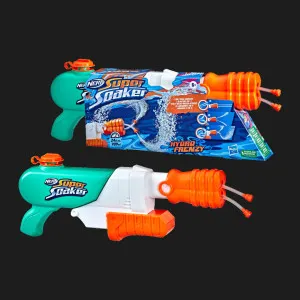 Водяний бластер Nerf Super Soaker Гідро Фрінзі (F3891)