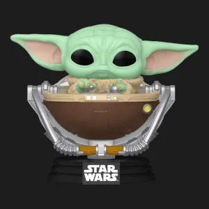 Фигурка Funko Pop! серии Мандалорец — Грогу в Коляске (90451)