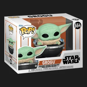 Фигурка Funko Pop! серии Мандалорец — Малыш Грогу в Коляске (76551)