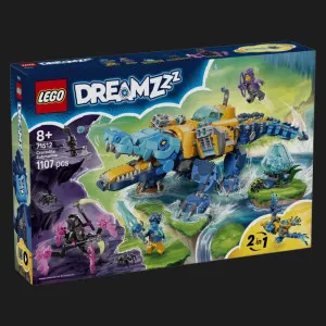 Конструктор LEGO DREAMZzz Підводний човен-крокодил (71512)