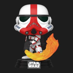 Фигурка Funko Pop! серии Мандалорец — Штурмовик с Огнеметом (45542)