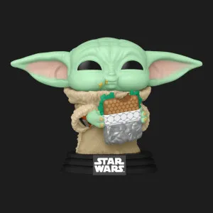 Фигурка Funko Pop! серии Мандалорец и Грогу — Грогу с Сэндвичем (90821)