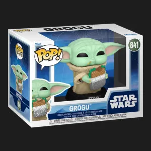 Фигурка Funko Pop! серии Мандалорец и Грогу — Грогу с Сэндвичем (90821)