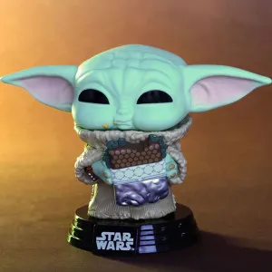 Фигурка Funko Pop! серии Мандалорец и Грогу — Грогу с Сэндвичем (90821)