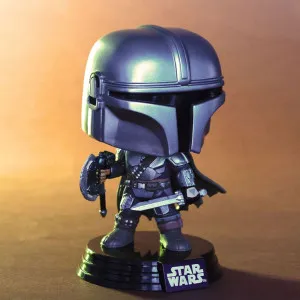 Фигурка Funko Pop! серии Мандалорец и Грогу — Мандалорец с Оружием (90824)