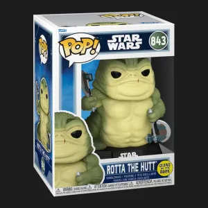 Фигурка Funko Pop! серии Мандалорец и Грогу — Ротта Хатт (GW) (90823)