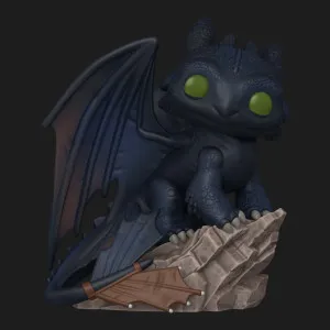 Фигурка Funko Pop! серии Как приручить дракона — Беззубик на Скале (86140)