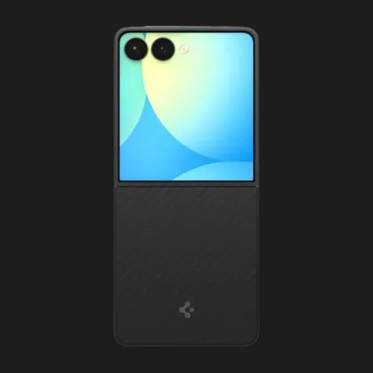 Чохол Spigen Air Skin для Samsung Galaxy Flip 7 (Aramid Black) в Полтаві