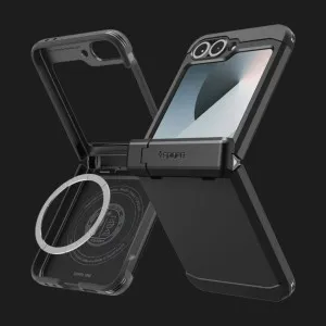 Чохол Spigen Tough Armor Pro MagSafe для Samsung Galaxy Flip 7 FE/Flip 6 (Black) в Хмельницькому