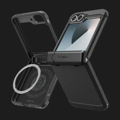 Чехол Spigen Tough Armor Pro MagSafe для Samsung Galaxy Flip 7 FE/Flip 6 (Black) в Новом Роздоле