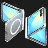 Чохол Spigen Ultra Hybrid Pro MagSafe для Samsung Galaxy Flip 7 (Clear White)