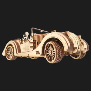 Деревянный 3D-конструктор UGEARS Родстер VM-01 (70052)