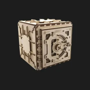 Деревянный 3D-конструктор UGEARS Сейф (70011)